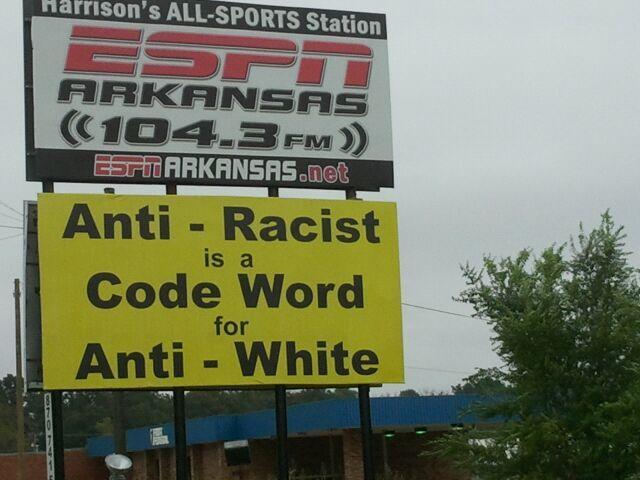 Image result for photo of white supremacists in harrison arkansas